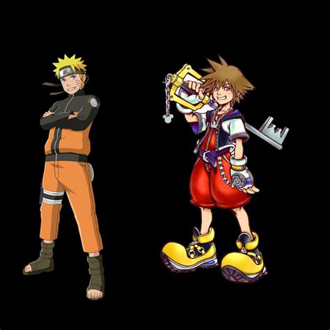 Sora And Riku Vs Naruto And Sasuke Random And Forum Games Kh13