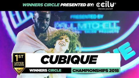 Cubique 1st Place Upper Div Winners Circle World Of Dance Championships 2018