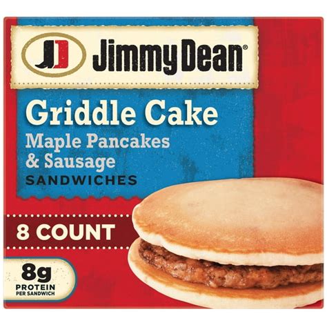 Jimmy Dean Maple Pancakes And Sausage Griddle Cake Sandwich 32 Oz 8