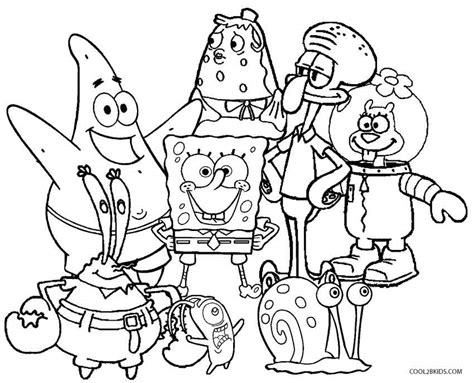 Want to discover art related to spongebob_meme? Printable Spongebob Coloring Pages For Kids | Cool2bKids