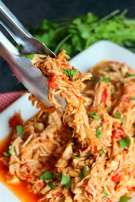 Shredded Chicken In Crock Pot Resipes My Familly