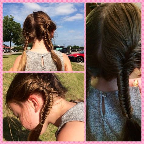 French Fishtail Pigtails Surprisingly Simple She Shows Them Off To