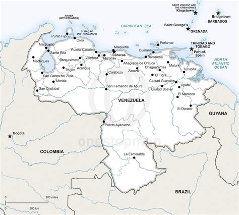 Карта венесуэлы на русском языке 96 фото