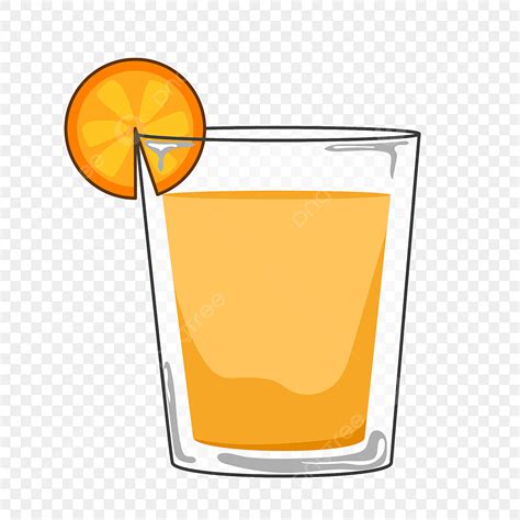 Cup Of Orange Juice Drink Cartoon Vector Orange Juice Drink Vector