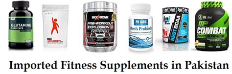 Imported Fitness Supplements In Pakistan