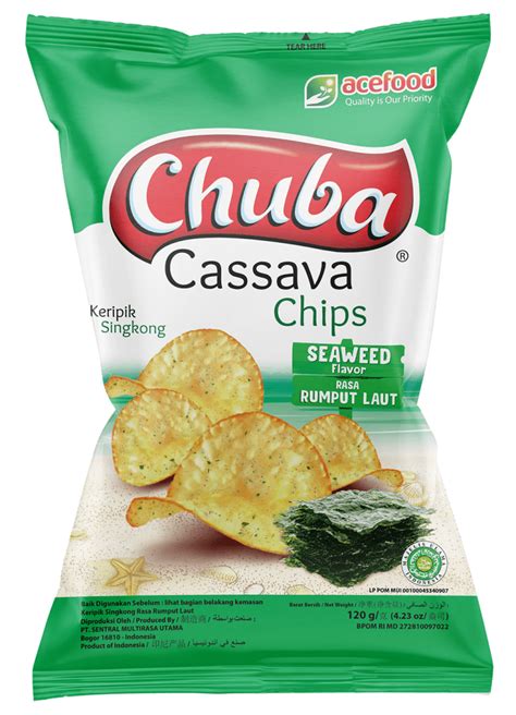 Chuba Cassava Chips Seaweed Flavour X G Cibus Foods