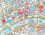Frankfurt top tourist attractions map - City map (Stadtplan Karte) of ...