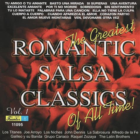 Greatest Romantic Salsa Classics 1 Compilation By Various Artists Spotify