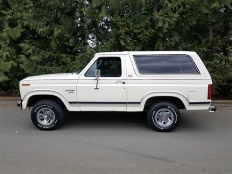 1982 Ford Bronco Xlt Lariat 4x4 Very Original 90k Miles For Sale