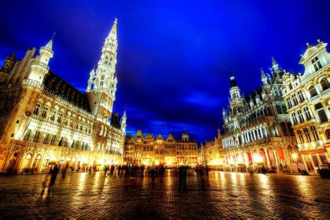 La Grand Place De Bruxelles En Belgique