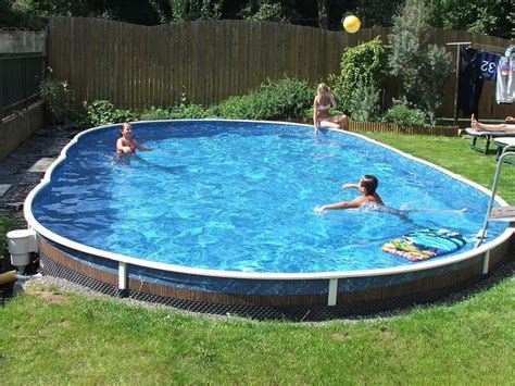 They should not be attached to the pool for stability the pool is essentially just adjacent to the deck. Swimming Pool Kit Pool 7.2 x 3.7 x1.2m in 2020 | Diy ...