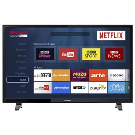 Sharp Inch Smart Hd Ready Led Tv With Freeview Hd At Tesco
