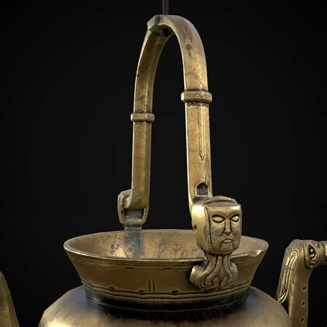 Medieval Brass Laver 3d Model By Get Dead Entertainment