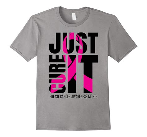 Just Cure It Breast Cancer Awareness Shirts Ribbon Shirt Anz Anztshirt