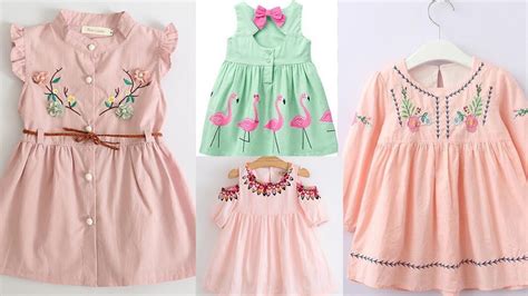 Hand Embroidery Frock Designs For Baby Girls Kids New Dress Designs