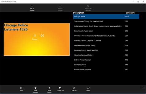 Police Radio Scanner 5 0 For Windows 10 Pc Free Download
