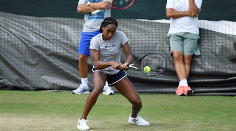 A Venus Clone Year Old Cori Gauff Takes On The Icon Tennis News The Indian Express