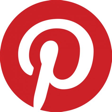 Transparent Pinterest Logo Icon 660x660 The Book Wheel