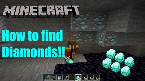 Fastest And Easiest Way To Find Diamonds In Minecraft Youtube