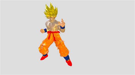 Goku Smooth Fight 3d Model By Sd Designer Mohan355634gh F740062