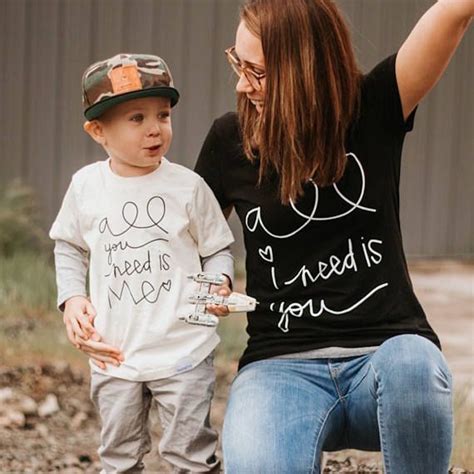 See more ideas about mom son mommy and son and mother son photos. All i need is you mom tshirt / mom and me matching outfit ...