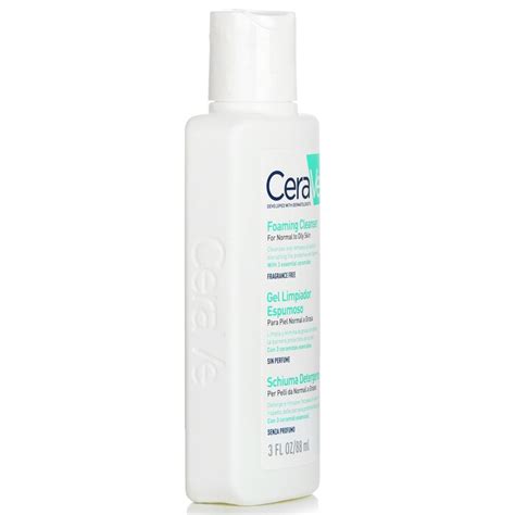 Cerave Foaming Facial Cleanser For Normal To Oily Skin 88ml3oz