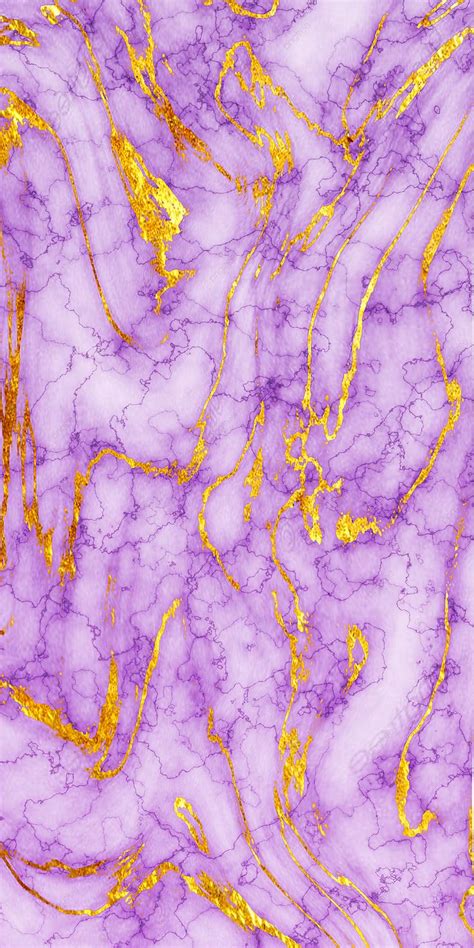 Purple Liquid Marble Pattern With Gold Background Pretty Wallpaper