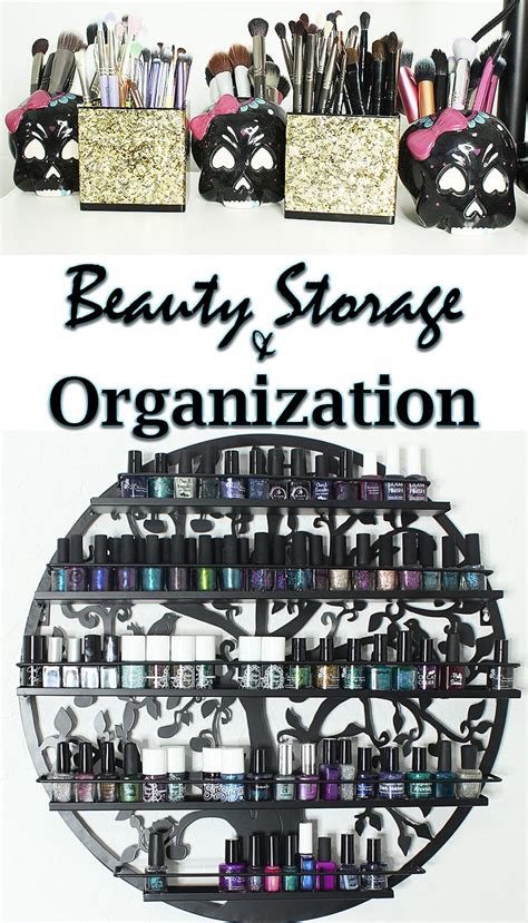 Beauty Storage And Organization Tips How I Organize My Small Space