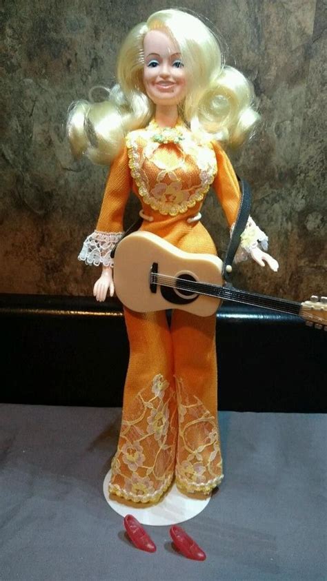 Vintage 1978 Dolly Parton Doll Goldberger Eegee With Guitar And Extra