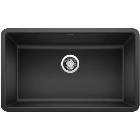 The precis 27 single bowl undermount kitchen sink offers clean lines and a simple but spacious single bowl design. Blanco 442534 Precis 30" Undermount Single Basin | Build ...