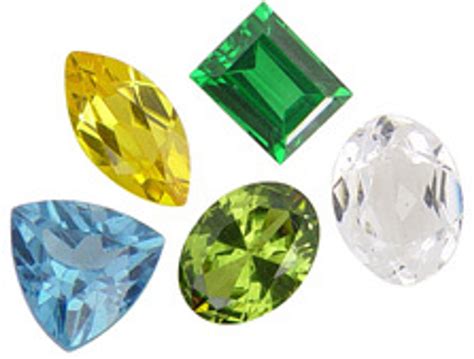 Loose Synthetic Gemstones Imitation Gemstones