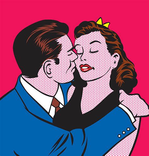 Pop Art Couple Illustrations Royalty Free Vector Graphics And Clip Art