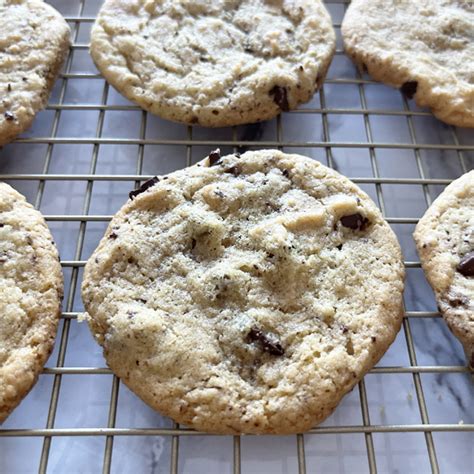Thin And Crispy Chocolate Chip Cookies Joyous Home