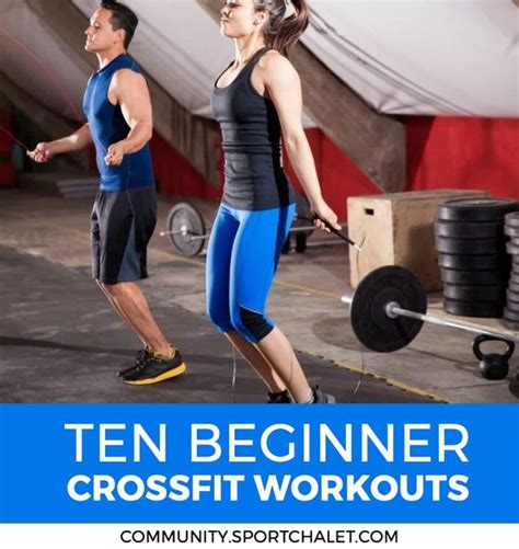 Beginner Crossfit Workouts Crossfit And A Box On Pinterest