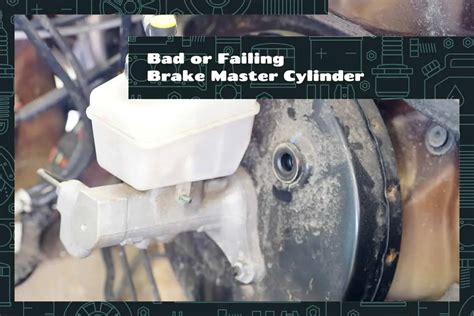 Bad Or Failing Brake Master Cylinder Symptoms Causes And What To Do
