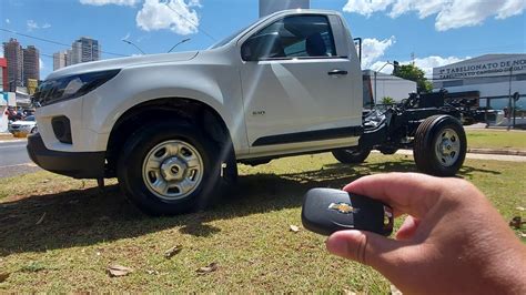 Detalhes Da Chevrolet S10 Cabine Simples No Chassi Preparada Carroceria