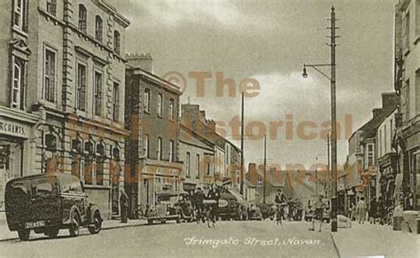 Trimgate Street Navan Co Meath Ireland Old Irish Photograph Mh