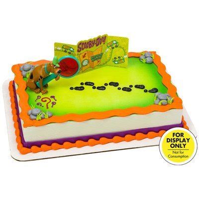 Buy today & save, plus get free shipping offers at from cupcake decorating to frosting a cake, oriental trading has the supplies you need to work your magic. Scooby-Doo! Mystery Revealed Cake Topper Decorating Set ...