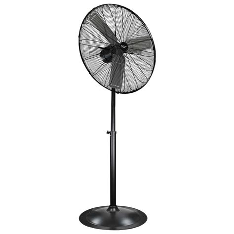 Comfort Zone 30 In High Velocity 3 Speed Industrial Pedestal Fan With