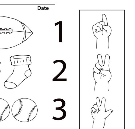 But do not have love, i gain nothing. Coloring Sheet - Numbers 1-5 - ASL Teaching Resources