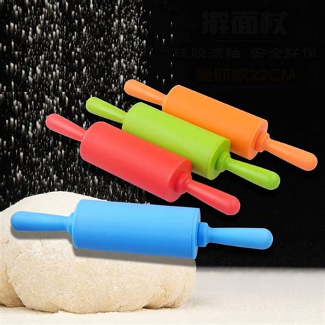 10cm Silicone Rolling Pin For Kids In Rolling Pins And Pastry Boards From