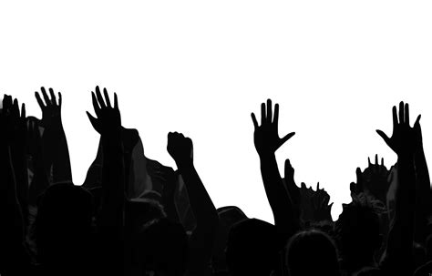Crowd Silhouette Png Picture Png All Png All