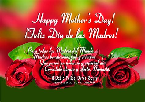 ¡feliz Día De Las Madres Happy Mothers Day Blogs El