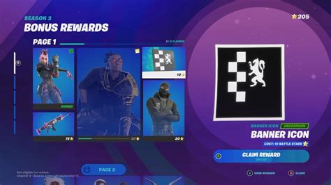 How To Unlock Banner Icon In Fortnite Battle Pass Bonus Rewards Page