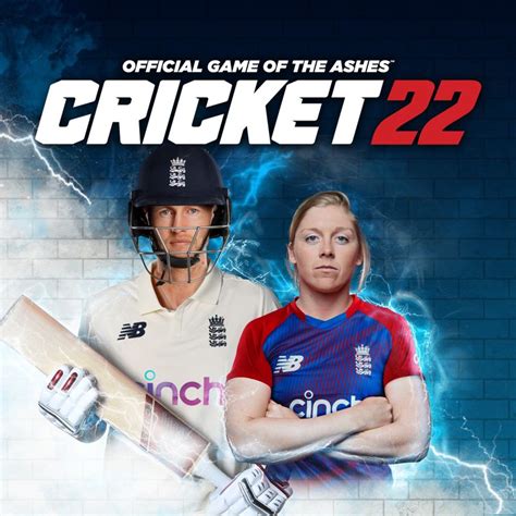 Official Games Of The Ashes Cricket 22 2021 Box Cover Art Mobygames