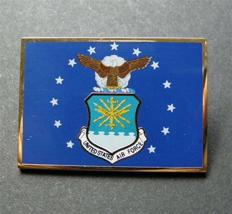 Us Air Force Usaf Large Rectangle Lapel Pin Badge 15 Inches Cordon Emporium