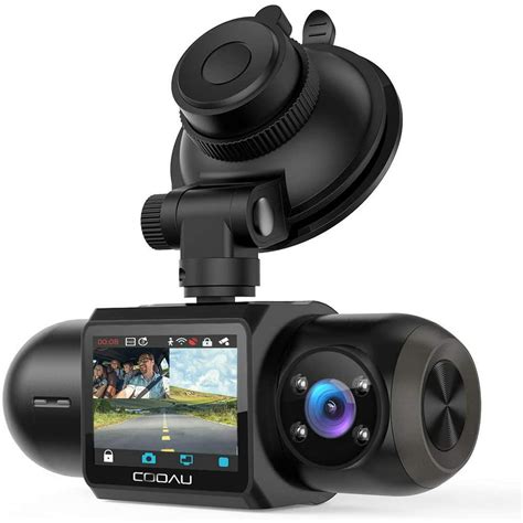 Uber Dual 1080p Fhd Built In Gps Wi Fi Dash Cam Front And Inside Car Camera Recorder With