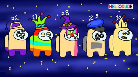 Numberblocks Play As Among Us In Space Numberblocks Fanmade Animation