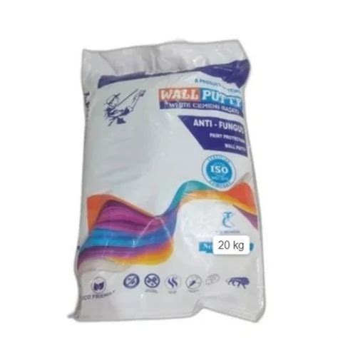 20 Kg White Cement Based Waterproofing Wall Putty At Rs 400bag