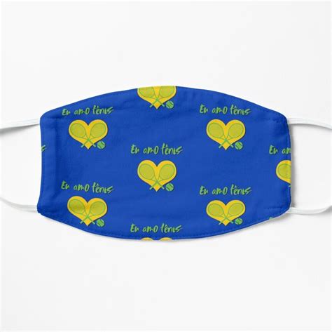 Eu Amo T Nis I Love Tennis Portugu S Portugese Mask By Eviewoj